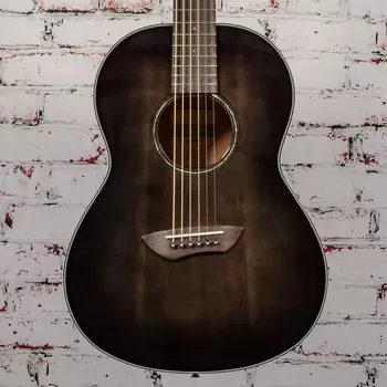 Полупрозрачная черная акустическая гитара Yamaha CSF1M CSF1M x1048