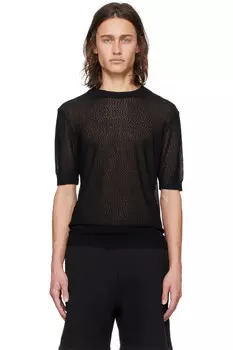 Полупрозрачная футболка Ami Paris, мультиколор