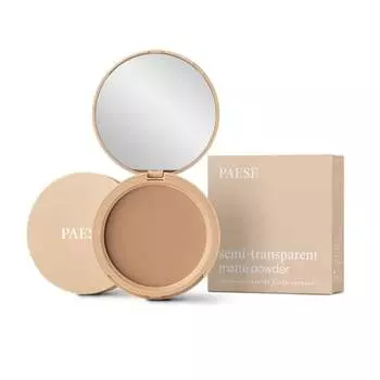 Полупрозрачная матирующая пудра 6А Tanned, 9 г Paese