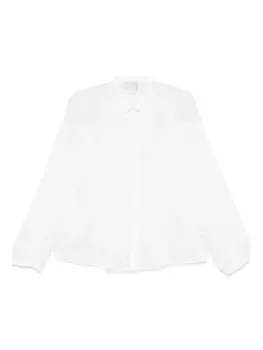 Полупрозрачная рубашка Forte Forte, белый