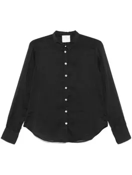 Полупрозрачная рубашка Forte Forte, черный