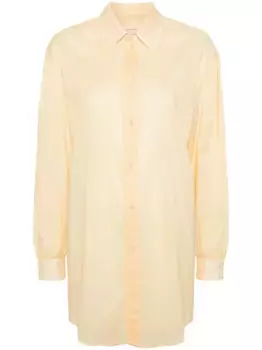 Полупрозрачная рубашка LEMAIRE, желтый