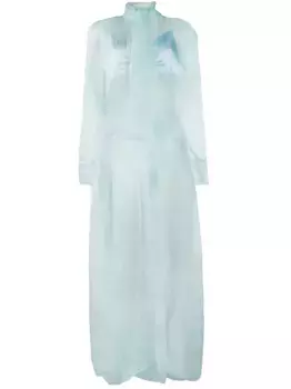 Полупрозрачная рубашка Materiel, синий