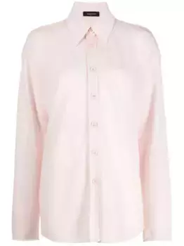 Полупрозрачная рубашка тонкой вязки Fabiana Filippi, розовый