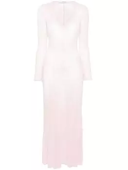 Полупрозрачное платье Rete Gimaguas, розовый