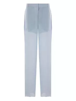 Полупрозрачные брюки Blumarine, синий