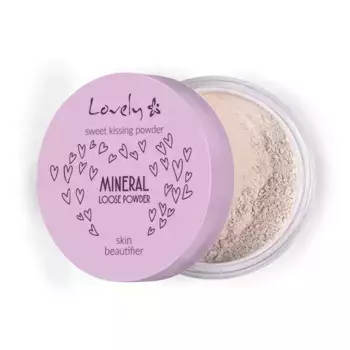 Полупрозрачные и матирующие пудры Mineral Loose Powder Lovely, 1 UD