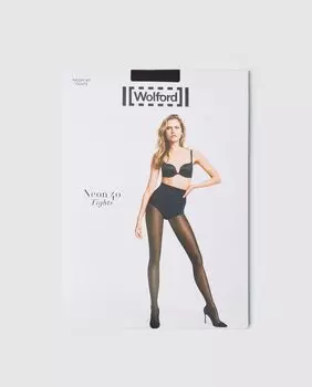Полупрозрачные трусики Wolford плотностью 40 ден Wolford, черный
