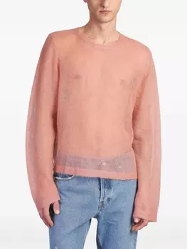 Полупрозрачный джемпер Sfr, розовый