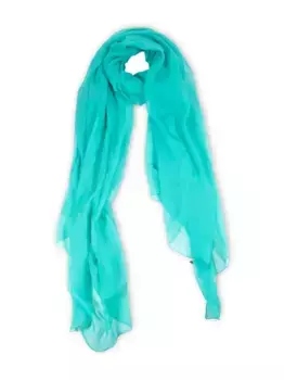 Полупрозрачный шарф Alberta Ferretti, зеленый