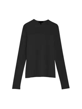 Полупрозрачный топ Luca Rag & Bone, черный