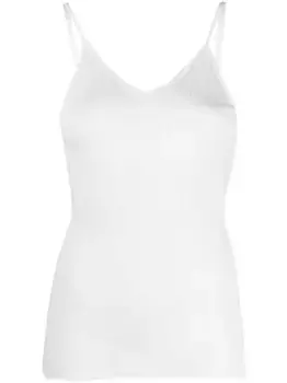 Полупрозрачный топ Mona KHAITE, белый