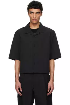 Полурубашка карманная Amomento, черный