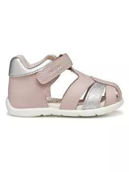 Полусандалии Elthan Geox, цвет rosa/silber