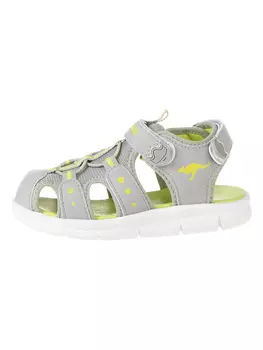 Полусандалии Kangaroos, цвет Grau/Grn