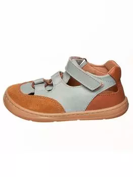 Полусандалии kmins, цвет hellbraun/hellblau