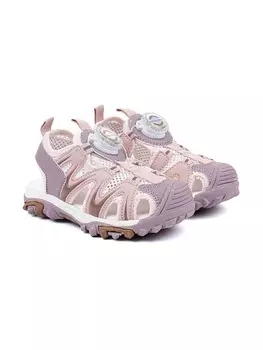 Полусандалии mikk-line, цвет rosa/lila