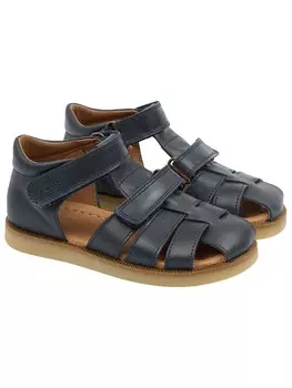 Полусандалии POM POM, темно-синий