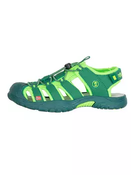 Полусандалии Trollkids Kvalvika, зеленый