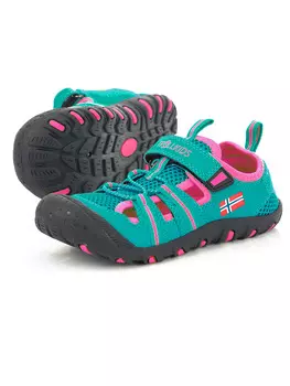 Полусандалии Trollkids Sandefjord, бирюзовый