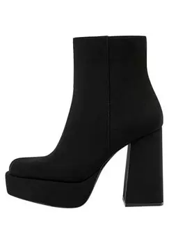 Полусапоги PULL&BEAR, черный