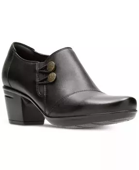 Полусапоги женские Clarks, черный
