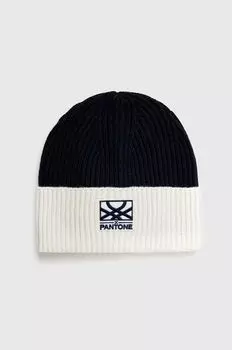 Полушерстяная шляпа для Pantone United Colors of Benetton, темно-синий