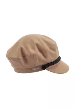 Полушерстяная ткань Elbsegler со шнуром и пуговицами 19537-0 SEEBERGER, цвет Camel