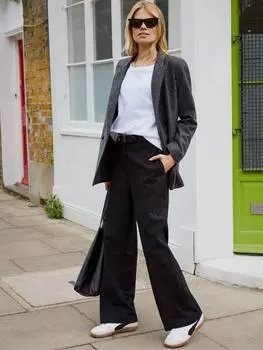 Полушерстяные брюки gwynnie Baukjen, темно-синий