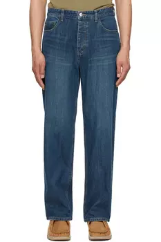 Полуширокие джинсы Solid Homme, синий