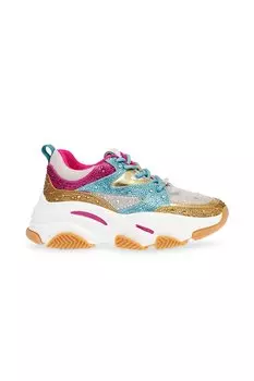 Полускошенные кроссовки Privy с декоративными камнями Steve Madden, желтый