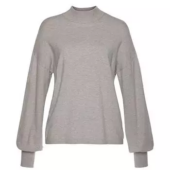 Полувер Lascana Knit Top, серый