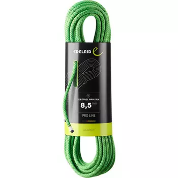 Полуверевка Kestrel Pro Dry 8,5 мм Edelrid, зеленый