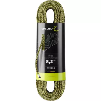 Полуверевка Starling Protect Pro Dry 82 Edelrid, желтый
