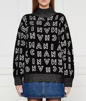 Полуводолазка Armani Exchange Loose Fit, черный