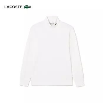 Полуводолазка мужская Lacoste с длинными рукавами, белый