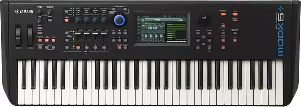 Полувзвешенный клавишный синтезатор Yamaha MODX6+ 61