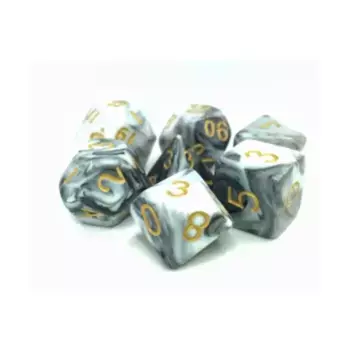 Poly Set Дымчатый шлейф (7), Dice Sets (Tasty Minstrel Games)