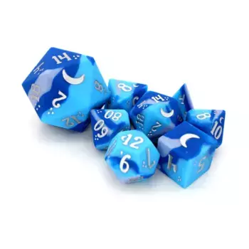 Poly Set Хаотично-Нейтральный (8), Silicone Dice (Dice Envy)