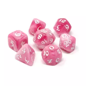 Poly Set - Элессия, Соната восхода солнца (7), Polymer Poly Sets (Die Hard Dice)