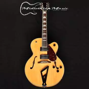 Полый корпус Gretsch G2420 Streamliner с хвостовиком Chromatic II — отделка Village Amber