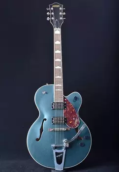 Полый корпус Gretsch G2420T Streamliner с грифом Laurel, Bigsby - Gunmetal G2420T Streamliner Hollow Body with Laurel Fretboard, Bigsby