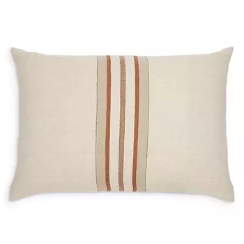 POM POM AT HOME Большая подушка Beck, 28 x 36 дюймов, коричневый/бежевый
