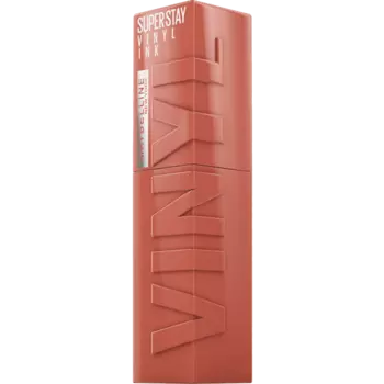 Помада 105 золотистая Maybelline New York Super Stay Vinyl Ink, 4,2 мл