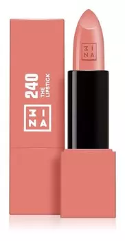 Помада 3INA The Lipstick, оттенок 240 - Medium nude pink 4,5 г