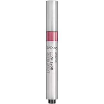 Помада 86 насыщенно-сливовая Isadora Liquid Blend Soft Matt, 3 мл