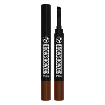 Помада для бровей с кисточкой темно-коричневая W7 Brow Showing!, 1,25 гр