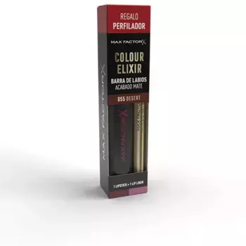 Помада для губ Colour elixir lipliner matte lote Max Factor, цвет 055-Desert, 2 шт.