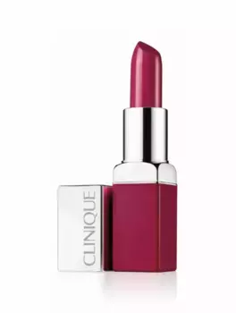 Помада для губ: интенсивный цвет и уход Pop, оттенок 24 Raspberry Pop Clinique