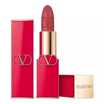 Помада для губ Rosso Matte Cream 110r Сменная - 35 грамм Valentino